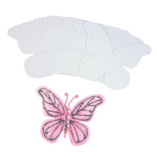 Colorations Decorate Your Own Paper Butterflies, Set of 24