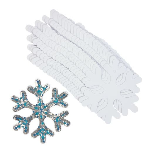 Colorations Decorate Your Own Paper Snowflakes, Set of 24