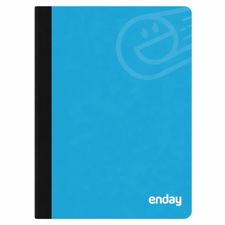 Enday College Ruled Composition Book, 100 Sheets — Blue