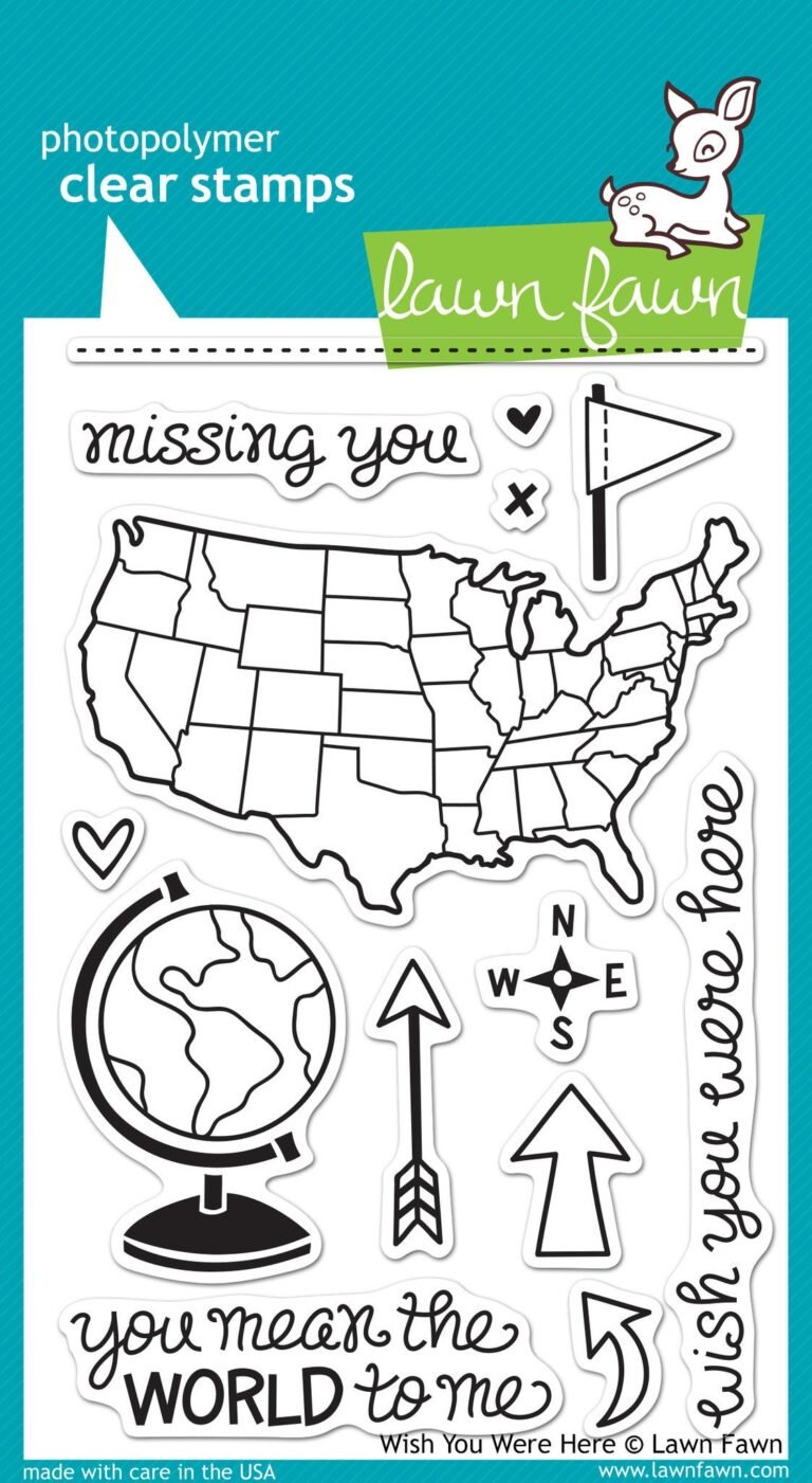 Lawn Fawn wish you were here