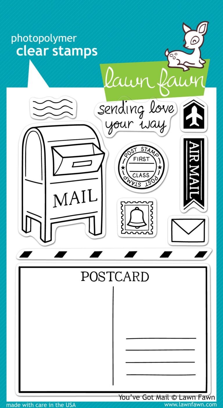 Lawn Fawn you've got mail