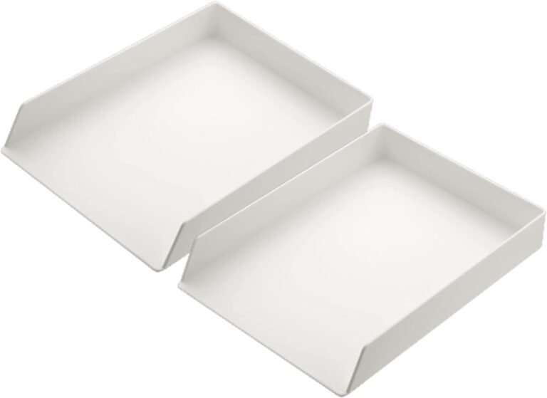 Mr. Pen White Letter Trays, 2 Pack