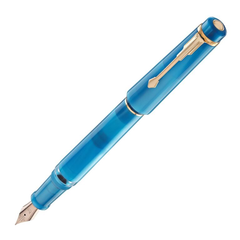 Nahvalur Explorer Fountain Pen in Amalfi Coast — Extra Fine / Black