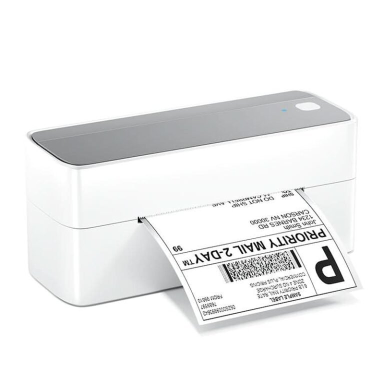 Phomemo PM241-BT Bluetooth Shipping Label Printer — Silver / US